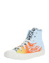 CONVERSE Sneaker înalt 'CHUCK TAYLOR ALL STAR - HI' albastru deschis / galben / roșu orange - Pled.ro