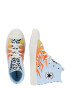 CONVERSE Sneaker înalt 'CHUCK TAYLOR ALL STAR - HI' albastru deschis / galben / roșu orange - Pled.ro