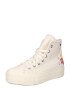 CONVERSE Sneaker înalt 'Chuck Taylor All Star Lift' albastru deschis / galben / roz / roșu / alb - Pled.ro