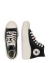 CONVERSE Sneaker înalt 'Chuck Taylor All Star Move' negru / alb - Pled.ro