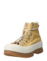 CONVERSE Sneaker înalt 'Lugged 2.0' auriu / alb natural - Pled.ro