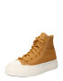 CONVERSE Sneaker înalt maro caramel / alb - Pled.ro