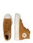 CONVERSE Sneaker înalt maro caramel / alb - Pled.ro