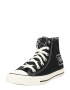 CONVERSE Sneaker înalt negru / alb - Pled.ro