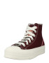 CONVERSE Sneaker înalt roz / roșu / roșu bordeaux / alb - Pled.ro