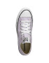 CONVERSE Sneaker low 'CHUCK TAYLOR ALL STAR 50/50 RECYCLED COT' mov pastel / alb - Pled.ro