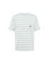 CONVERSE Tricou albastru deschis / maro / verde deschis / alb - Pled.ro