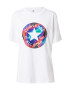 CONVERSE Tricou albastru / portocaliu / roz / alb - Pled.ro