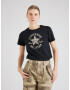 CONVERSE Tricou 'CHUCK TAYLOR' auriu / gri deschis / negru - Pled.ro