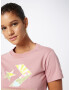 CONVERSE Tricou galben citron / verde deschis / roz pal / alb - Pled.ro