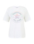 CONVERSE Tricou gri / mov liliachiu / portocaliu / alb - Pled.ro