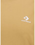 CONVERSE Tricou maro caramel / alb - Pled.ro