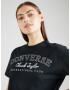 CONVERSE Tricou negru / alb - Pled.ro