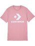 CONVERSE Tricou roz / alb - Pled.ro