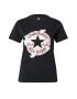 CONVERSE Tricou roz / negru / alb - Pled.ro