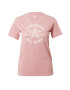 CONVERSE Tricou 'Chuck Taylor' roz pastel / alb - Pled.ro