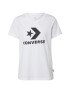 CONVERSE Tricou 'Star Chevron' negru / alb - Pled.ro