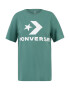 CONVERSE Tricou verde jad / alb - Pled.ro