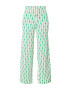 Cotton On Body Pantaloni de pijama crem / verde / verde pastel - Pled.ro