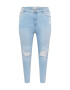 Cotton On Curve Jeans 'Adriana' albastru deschis - Pled.ro