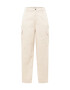 Cotton On Curve Pantaloni cu buzunare 'BOBBIE' crem - Pled.ro