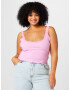 Cotton On Curve Top 'COURTNEY' roz deschis - Pled.ro