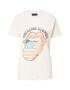 Cotton On Tricou 'Rolling Stones' albastru deschis / gri metalic / portocaliu piersică / alb murdar - Pled.ro