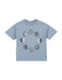 Cotton On Tricou 'STEVIE' bleumarin / albastru pastel / gri / alb - Pled.ro