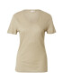 Cream Tricou 'Pitta' grej - Pled.ro