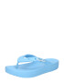 Crocs Flip-flops albastru deschis / alb - Pled.ro