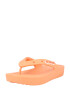 Crocs Flip-flops portocaliu / alb - Pled.ro