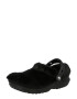 Crocs Saboţi 'Classic Fur Sure' negru - Pled.ro