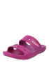 Crocs Flip-flops roz eozină / alb - Pled.ro