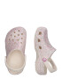 Crocs Sandale crem / fucsia / argintiu - Pled.ro