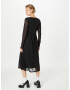 CULTURE Rochie 'Melida' negru - Pled.ro