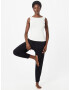 CURARE Yogawear Sport top 'Flow' alb - Pled.ro