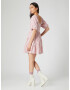 Daahls by Emma Roberts exclusively for ABOUT YOU Rochie 'Sunny' roz / alb - Pled.ro