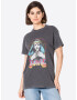 Daisy Street Tricou 'DAVID BOWIE' turcoaz / gri metalic / gri amestecat / roz / alb - Pled.ro