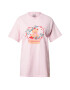 Daisy Street Tricou 'JAMIE' bej deschis / albastru deschis / roz pastel / roșu - Pled.ro