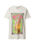 Daisy Street Tricou 'Pink Floyd' galben curry / verde / roz / alb murdar - Pled.ro