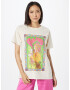 Daisy Street Tricou 'Pink Floyd' galben curry / verde / roz / alb murdar - Pled.ro