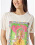 Daisy Street Tricou 'Pink Floyd' galben curry / verde / roz / alb murdar - Pled.ro