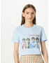 Daisy Street Tricou 'THE BEATLES' albastru pastel / mai multe culori - Pled.ro