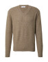 DAN FOX APPAREL Pulover 'Dylan' maro / gri taupe - Pled.ro