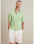 DAN FOX APPAREL Tricou 'Enrico' verde deschis - Pled.ro