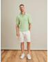 DAN FOX APPAREL Tricou 'Enrico' verde deschis - Pled.ro