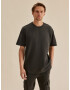 DAN FOX APPAREL Tricou 'Cem' gri metalic - Pled.ro