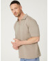 DAN FOX APPAREL Tricou 'Curt' maro mokka - Pled.ro