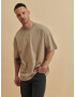 DAN FOX APPAREL Tricou 'Erik' gri taupe - Pled.ro