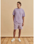 DAN FOX APPAREL Tricou 'Erik' mov pastel - Pled.ro